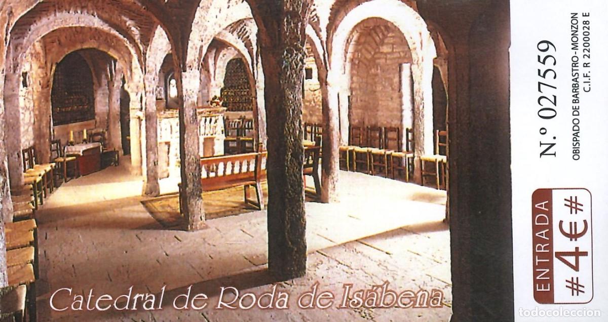 Otros art&iacute;culos de coleccionismo en papel: ENTRADA EVENTO - CATEDRAL DE RODA DE ISABENA (HUESCA) - 10-09-2026