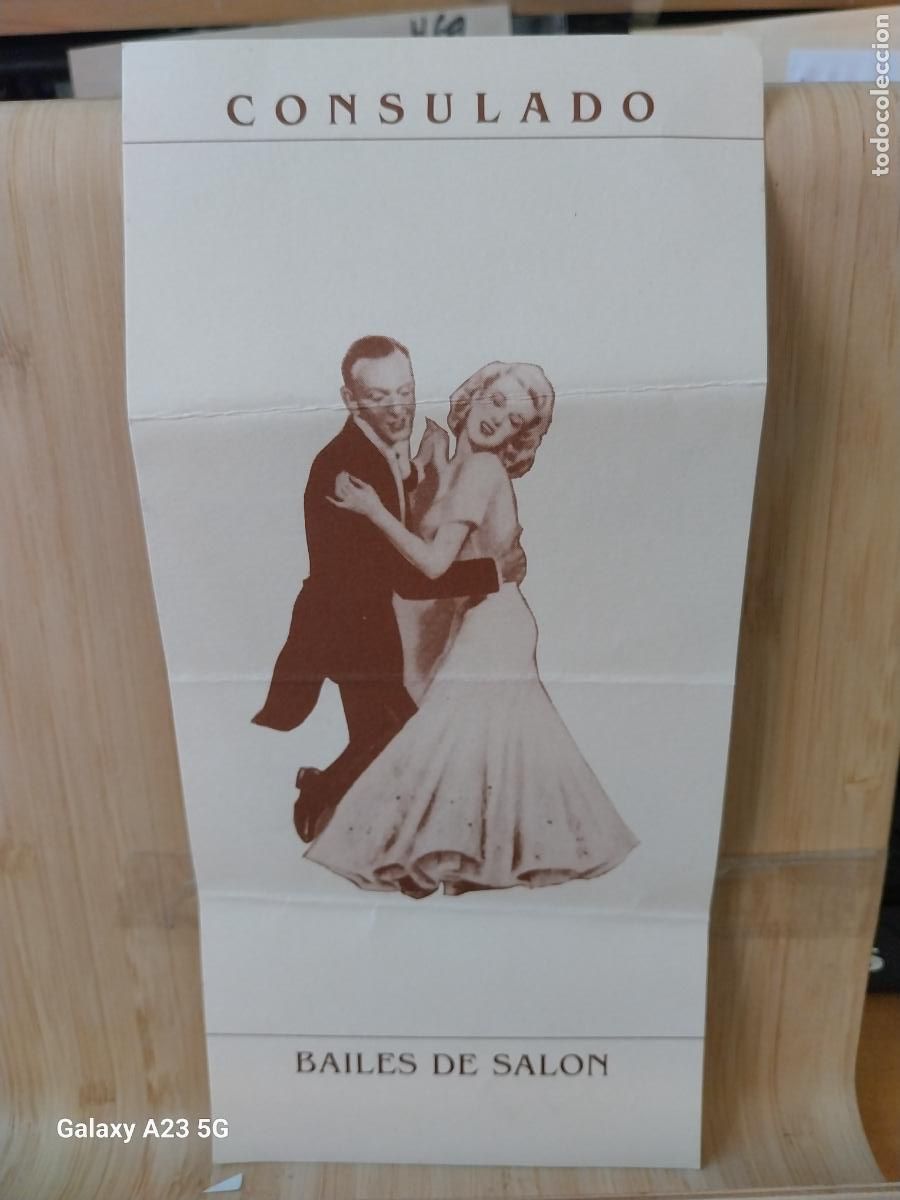 Otros art&iacute;culos de coleccionismo en papel: BAILE SALON CONSULADO PUBLICIDAD ORIGINAL VINTAGE PODRAS BAILAR CON NUESTRO BOYS... 20.8X9.8 CMS