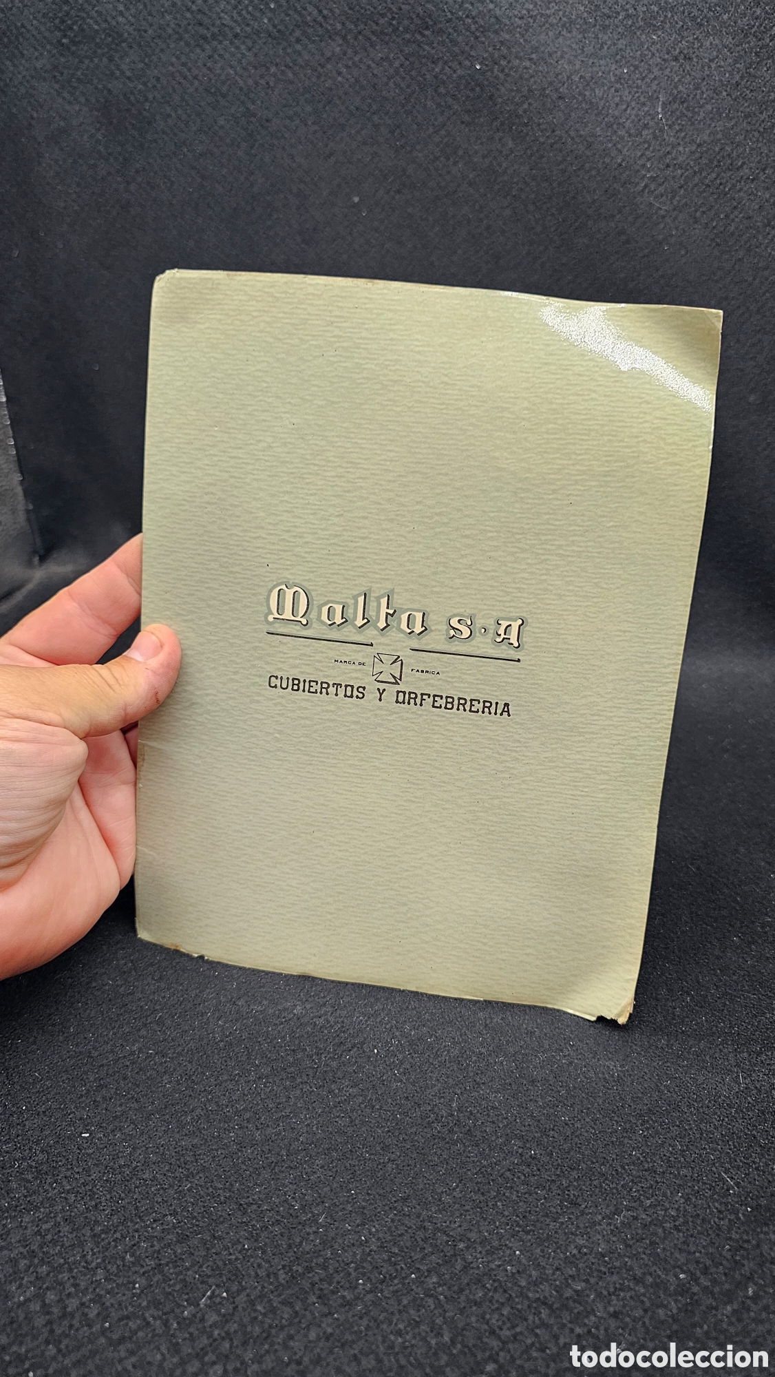 Otros art&iacute;culos de coleccionismo en papel: Fabricaci&oacute;n de cubiertas y orfebrer&iacute;a MALTA
