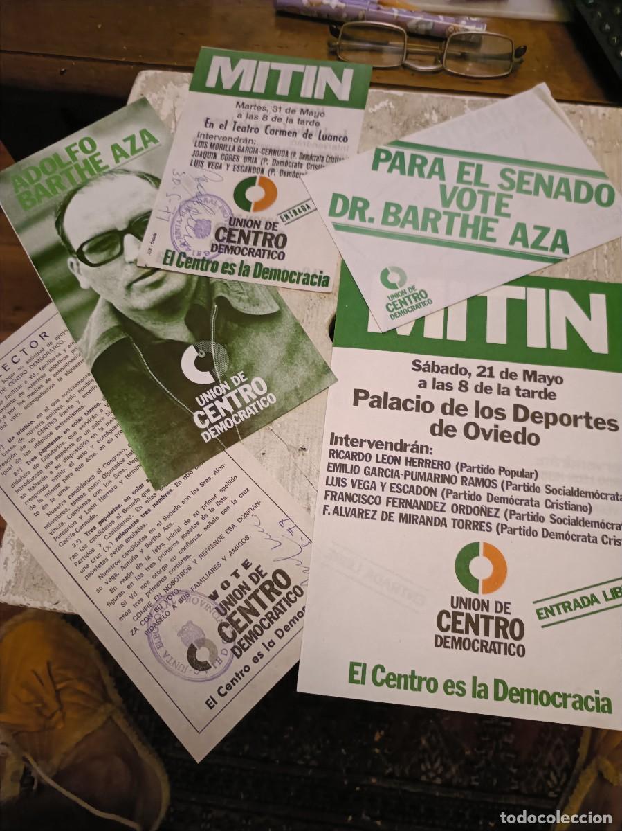 Otros art&iacute;culos de coleccionismo en papel: PROPAGANDA ELECTORAL UNION CENTRO DEMOCR&Aacute;TICO UCD ADOLFO SU&Aacute;REZ