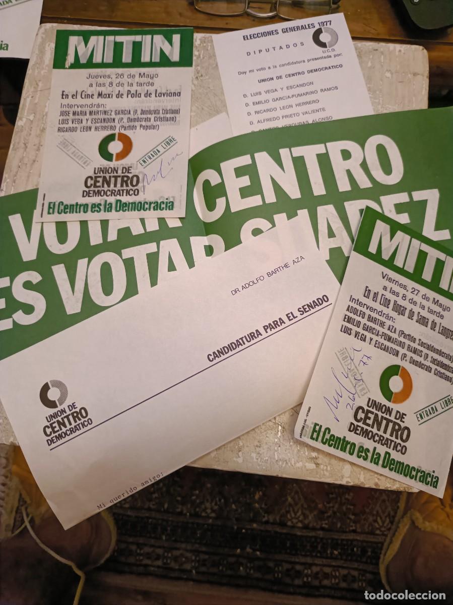 Otros art&iacute;culos de coleccionismo en papel: PROPAGANDA ELECTORAL UNION CENTRO DEMOCR&Aacute;TICO UCD ADOLFO SU&Aacute;REZ
