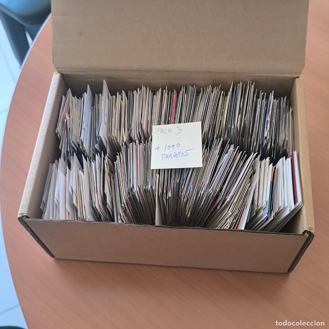 Otros art&iacute;culos de coleccionismo en papel: 001445MER-paquete mas de 1.000 tarjetas de visita empresas