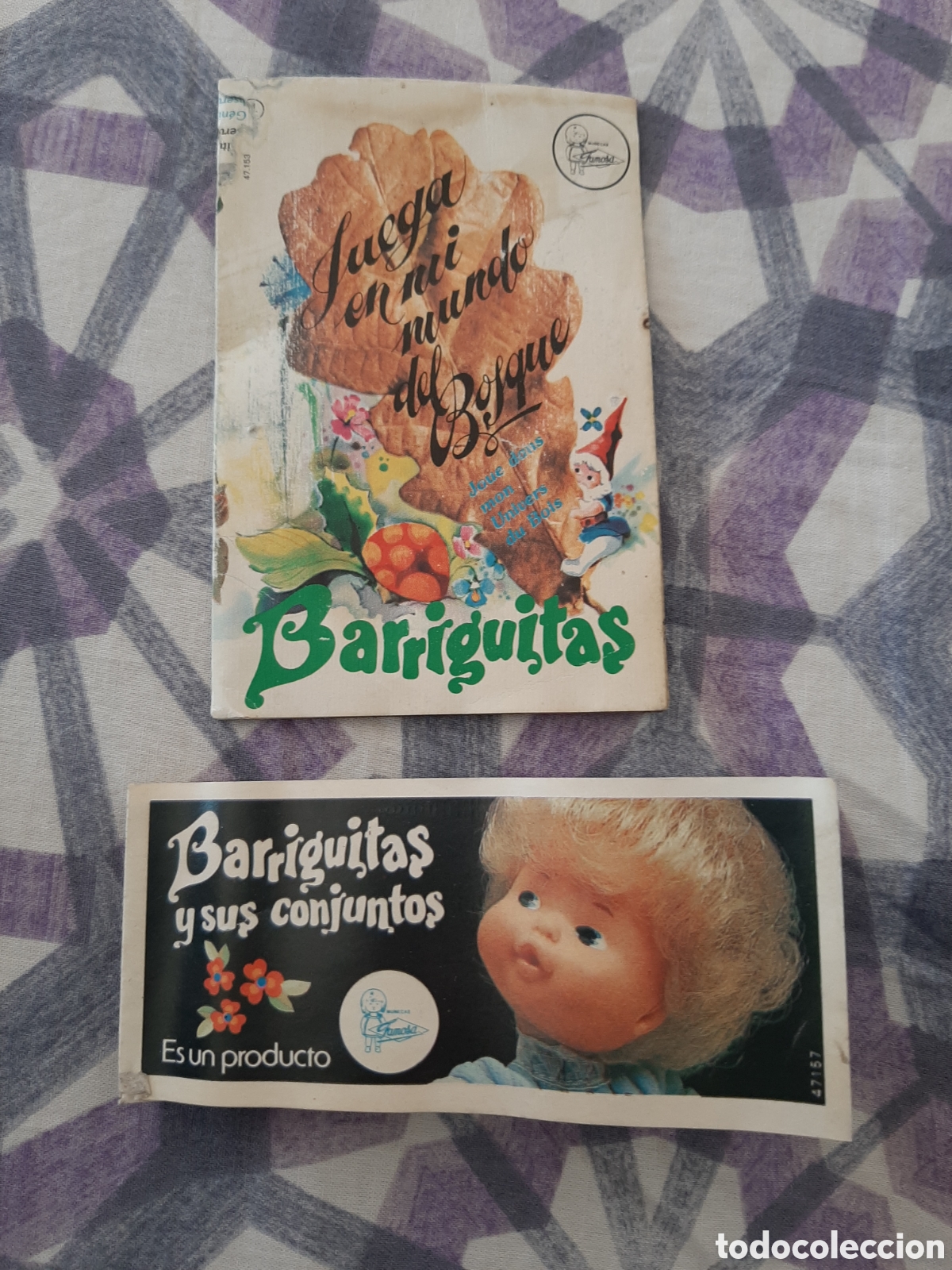 Otros art&iacute;culos de coleccionismo en papel: 2 folletos de Barriguitas