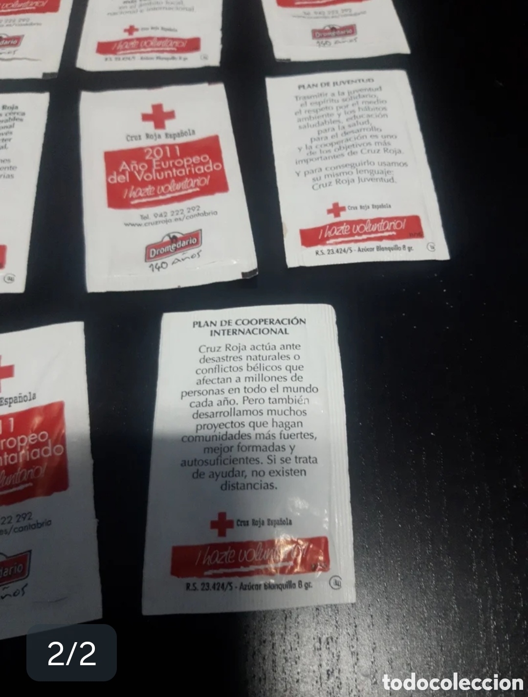 Otros art&iacute;culos de coleccionismo en papel: Coleccion sobres azucar - Foto 2