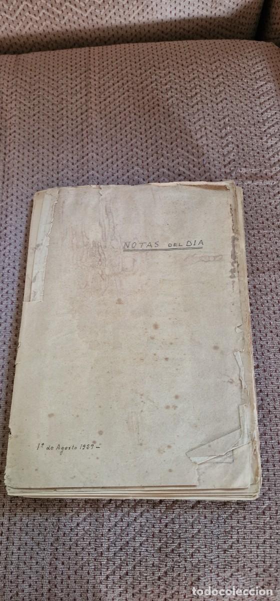 Otros art&iacute;culos de coleccionismo en papel: RUFINO AGUIRRE &ndash; NOTAS DEL D&Iacute;A &ndash; CUADERNO DE RECORTES PERIOD&Iacute;STICOS &ndash; 1929
