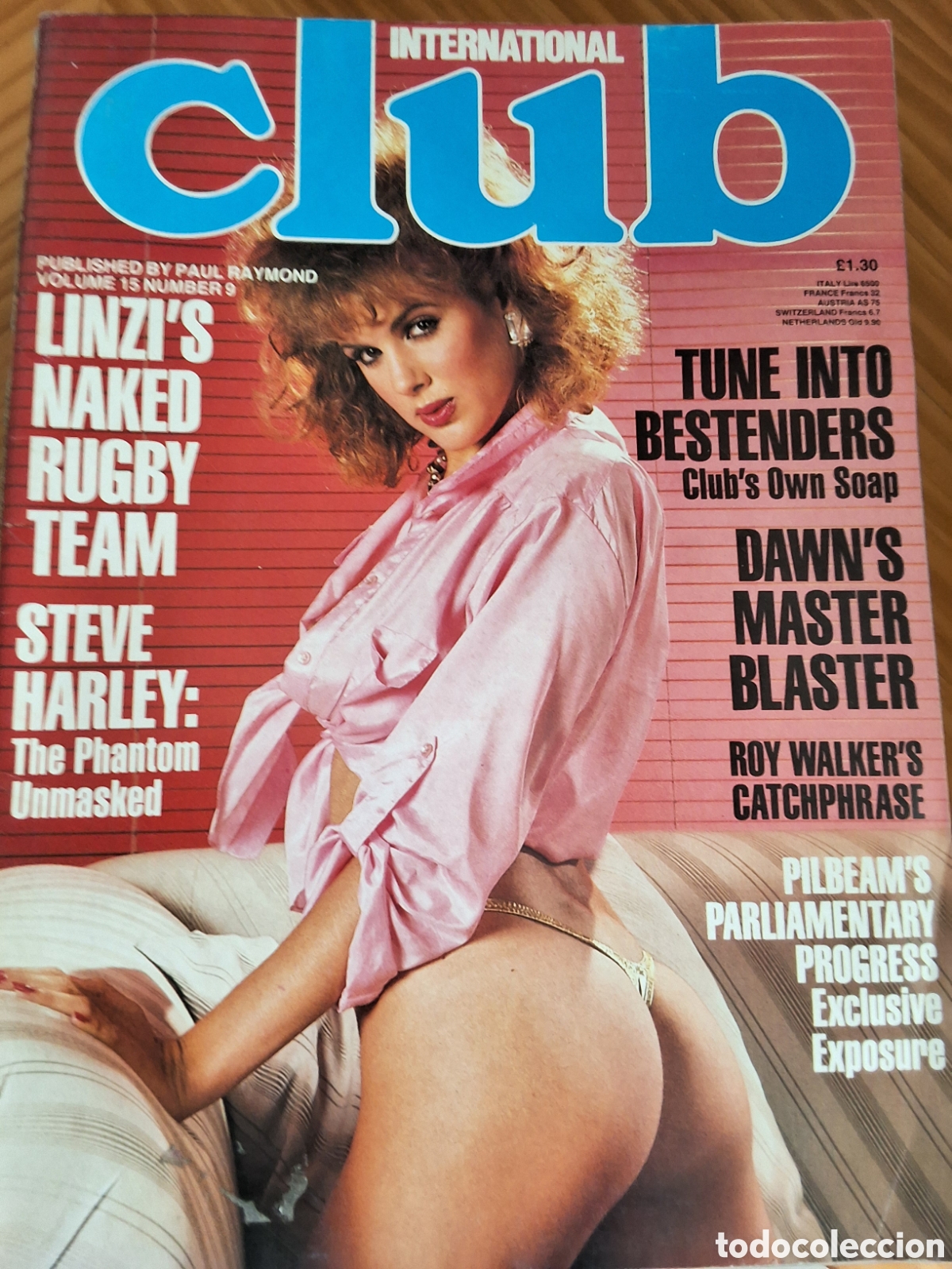 Otros art&iacute;culos de coleccionismo en papel: Club international revista erotica inglesa desnudos mujeres 15/9