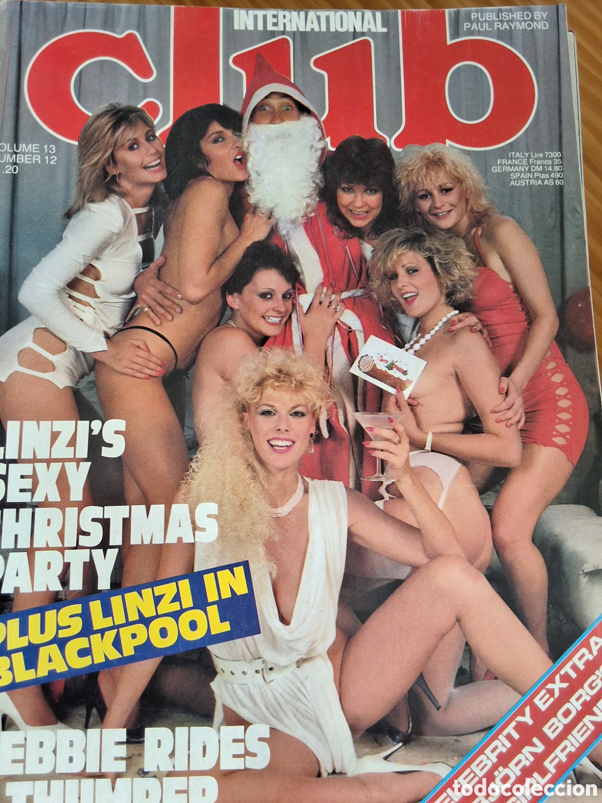 Otros art&iacute;culos de coleccionismo en papel: Club international revista erotica inglesa desnudos mujeres 13/12
