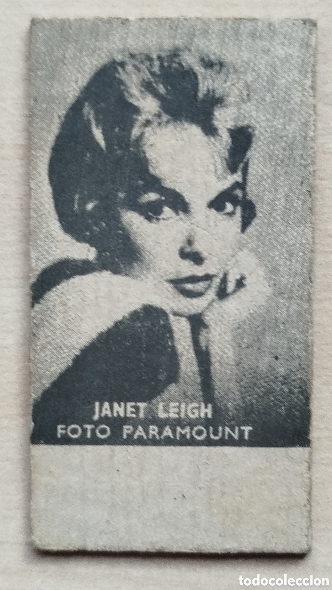 Otros art&iacute;culos de coleccionismo en papel: Ticket de b&aacute;scula Janet Leigh - Foto 1