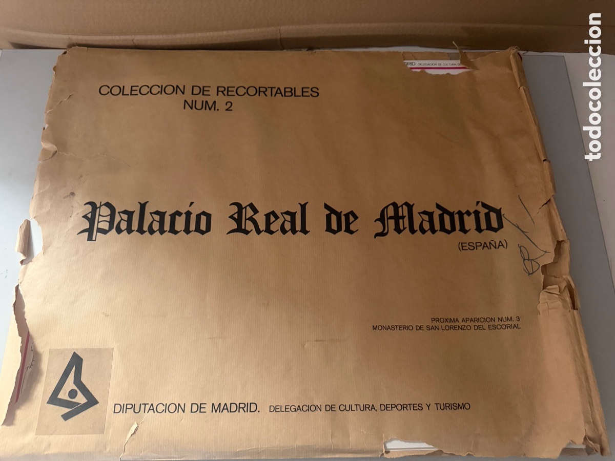 Otros art&iacute;culos de coleccionismo en papel: recortable del Palacio Real de Madrid - Foto 2