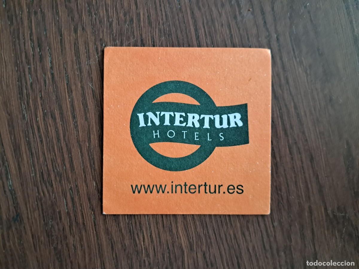 Otros art&iacute;culos de coleccionismo en papel: posavasos de publicidad, Intertur hotels.