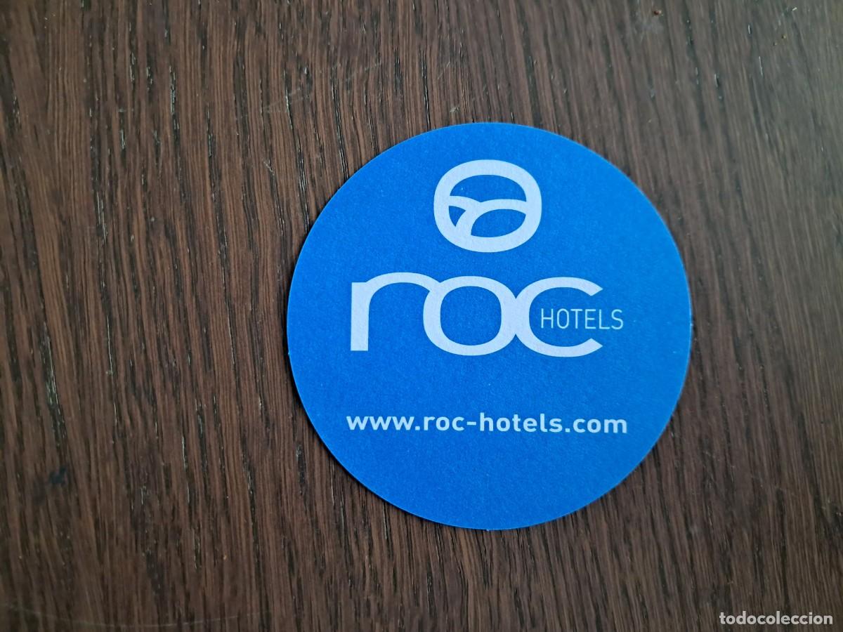 Otros art&iacute;culos de coleccionismo en papel: posavasos de publicidad, roc-hotels.