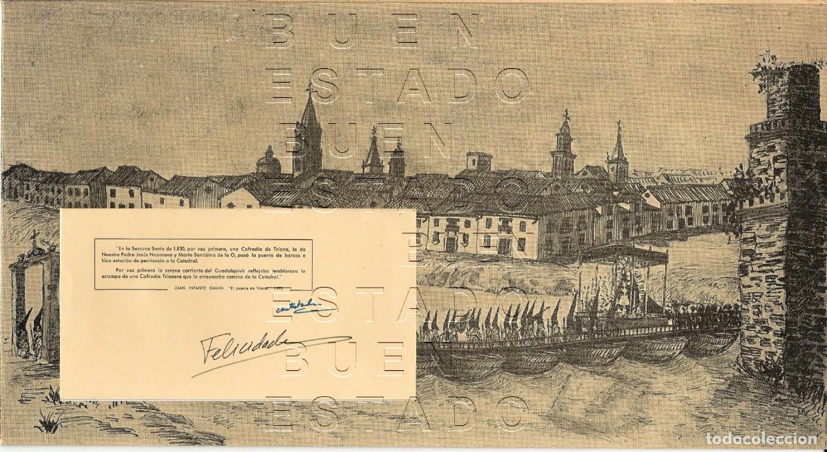 Otros art&iacute;culos de coleccionismo en papel: SEVILLA SEMANA SANTA DEDICATORIA A MANUEL CLAVERO AREVALO M41