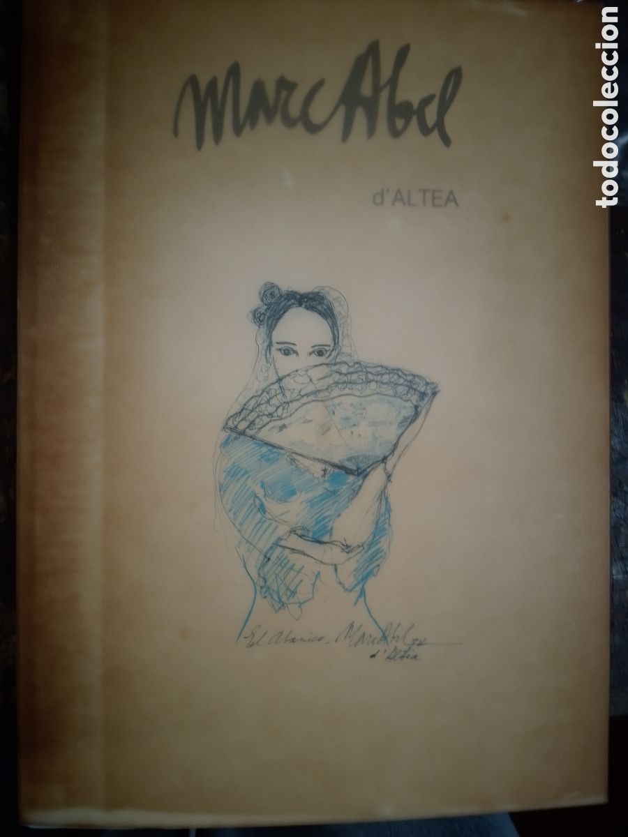 Otros art&iacute;culos de coleccionismo en papel: MARC ABEL D' ALTEA. DIBUJO ORIGINAL. LAS 4 ESTACIONES. AITANA. 1985.