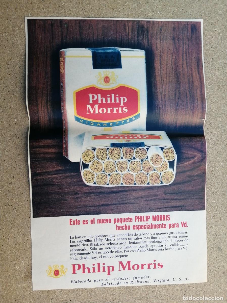 Otros art&iacute;culos de coleccionismo en papel: ANUNCIO. PHILIP MORRIS