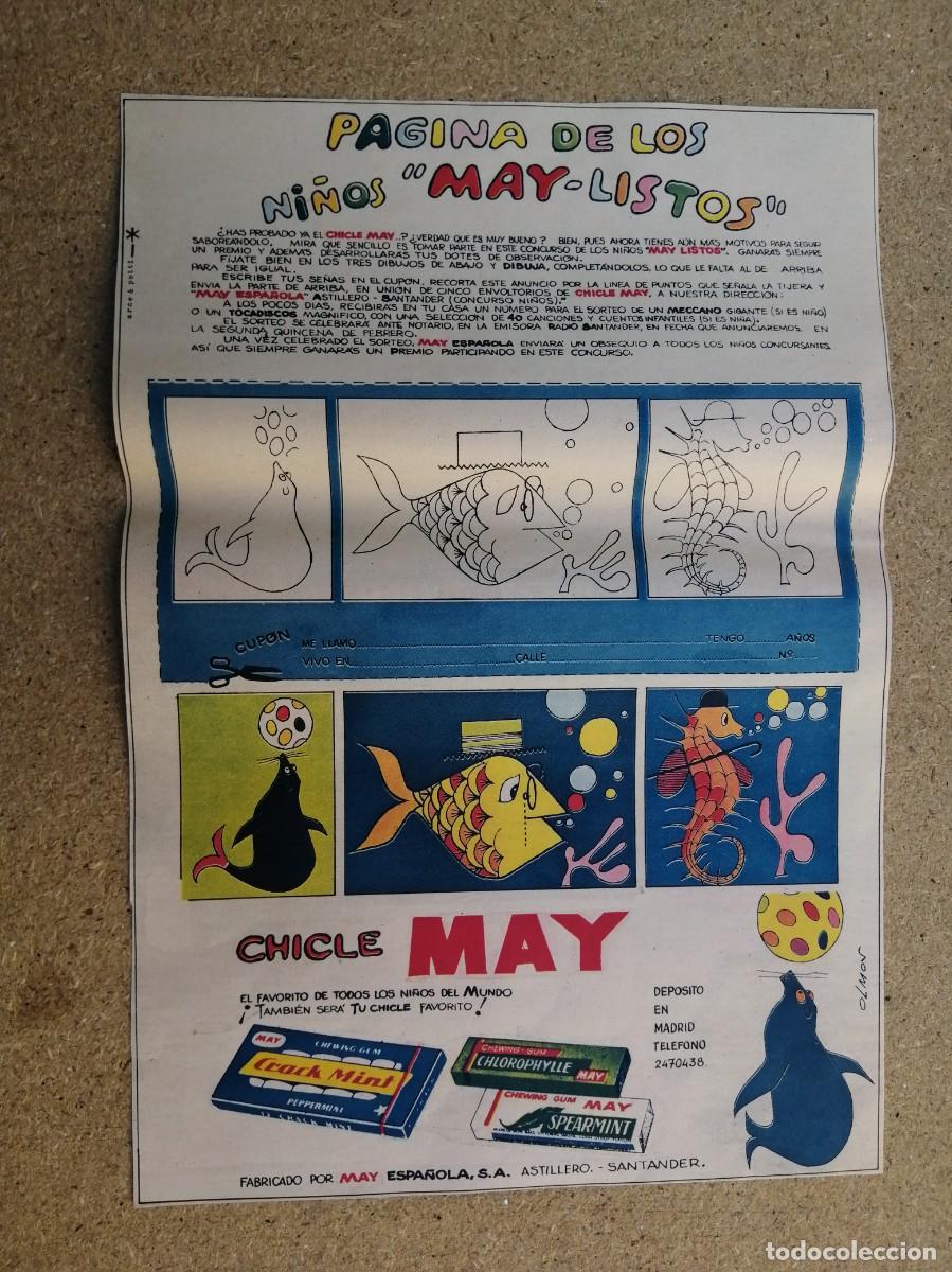 Otros art&iacute;culos de coleccionismo en papel: ANUNCIO. CHICLE MAY. - Foto 1