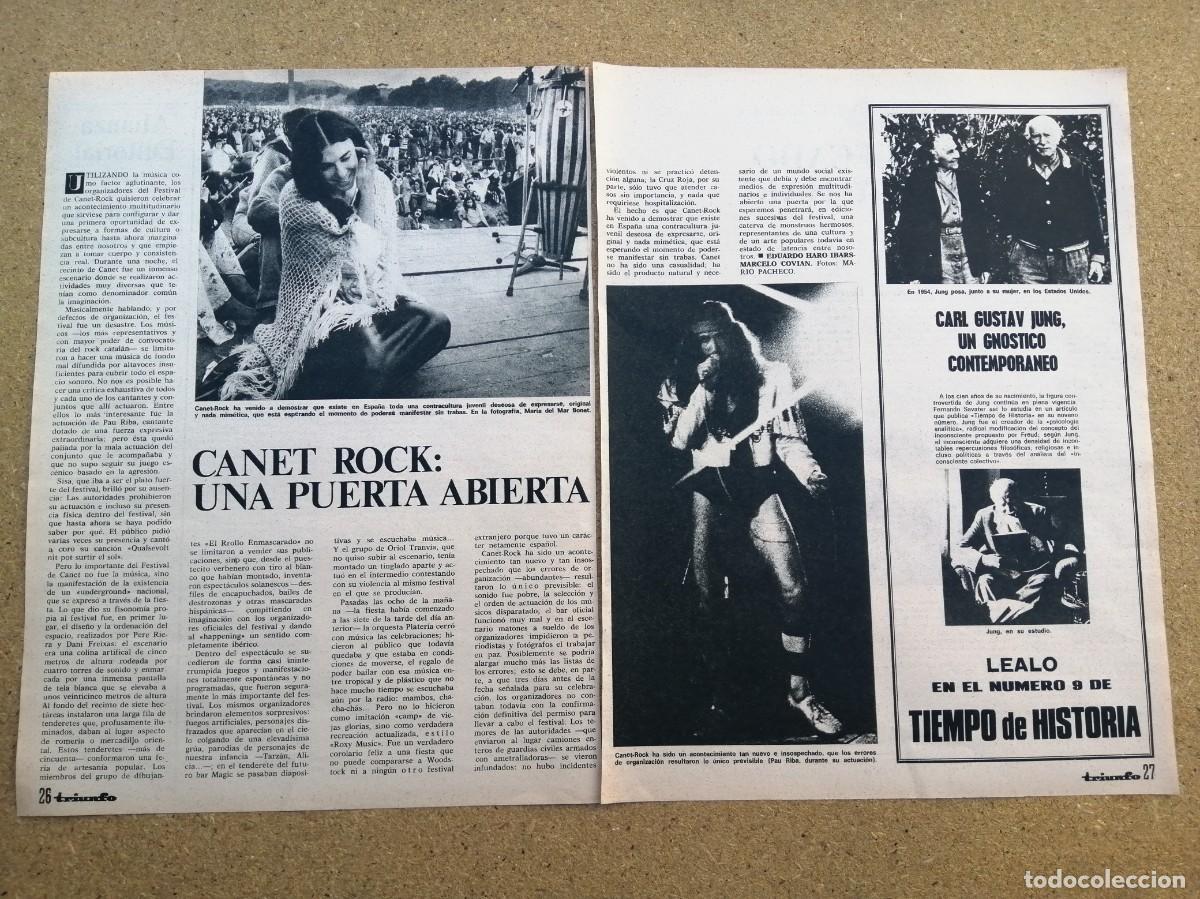 Otros art&iacute;culos de coleccionismo en papel: REPORTAJE. CANET ROCK