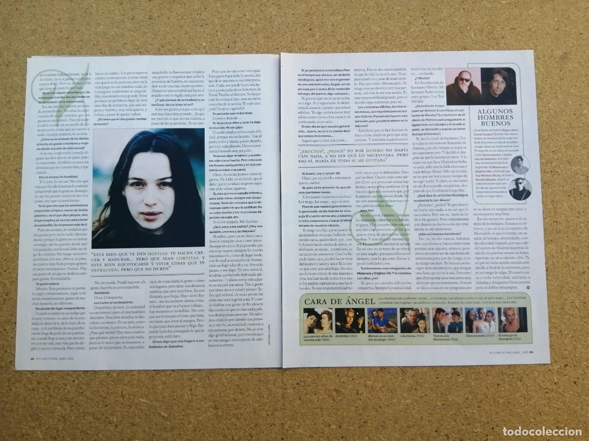 Otros art&iacute;culos de coleccionismo en papel: REPORTAJE. ARIADNA GIL - Foto 2