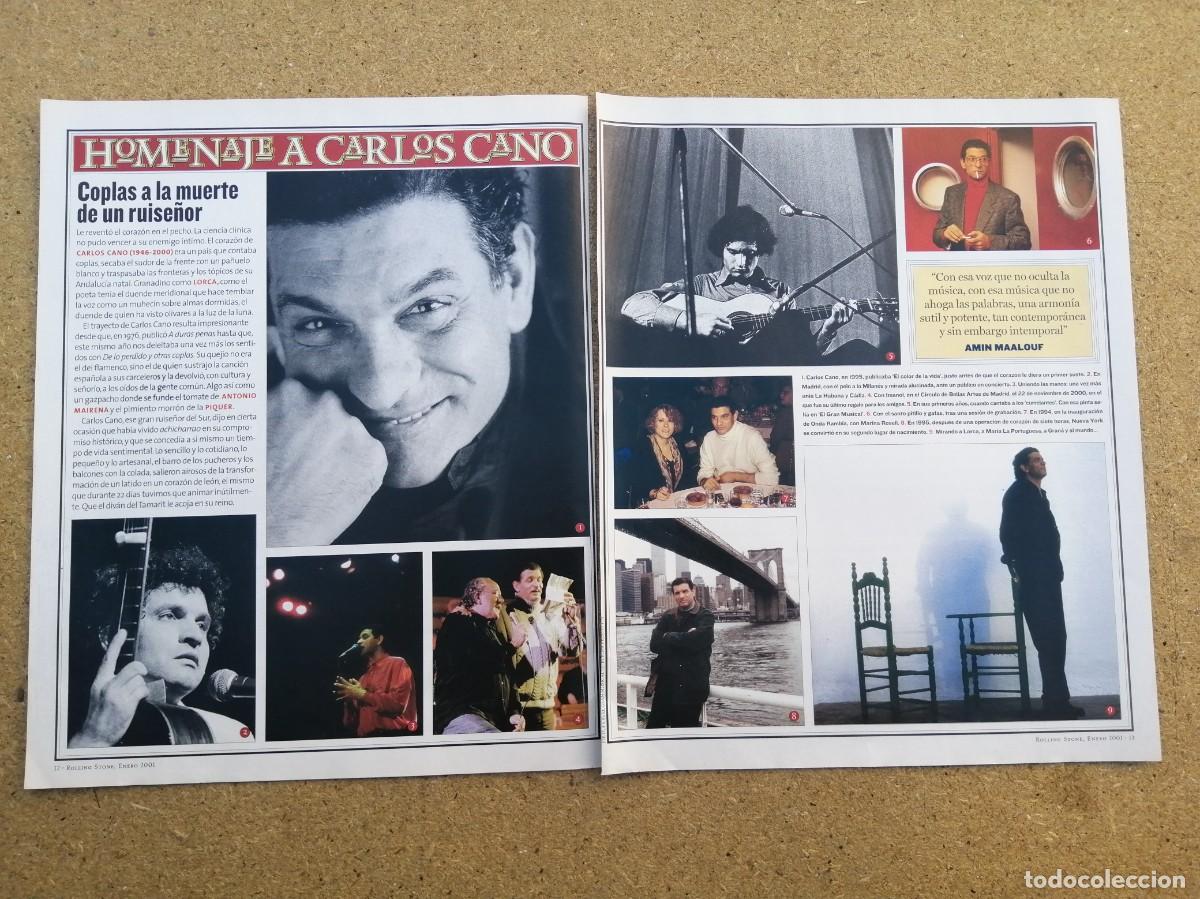Otros art&iacute;culos de coleccionismo en papel: REPORTAJE. HOMENAJE A CARLOS CANO