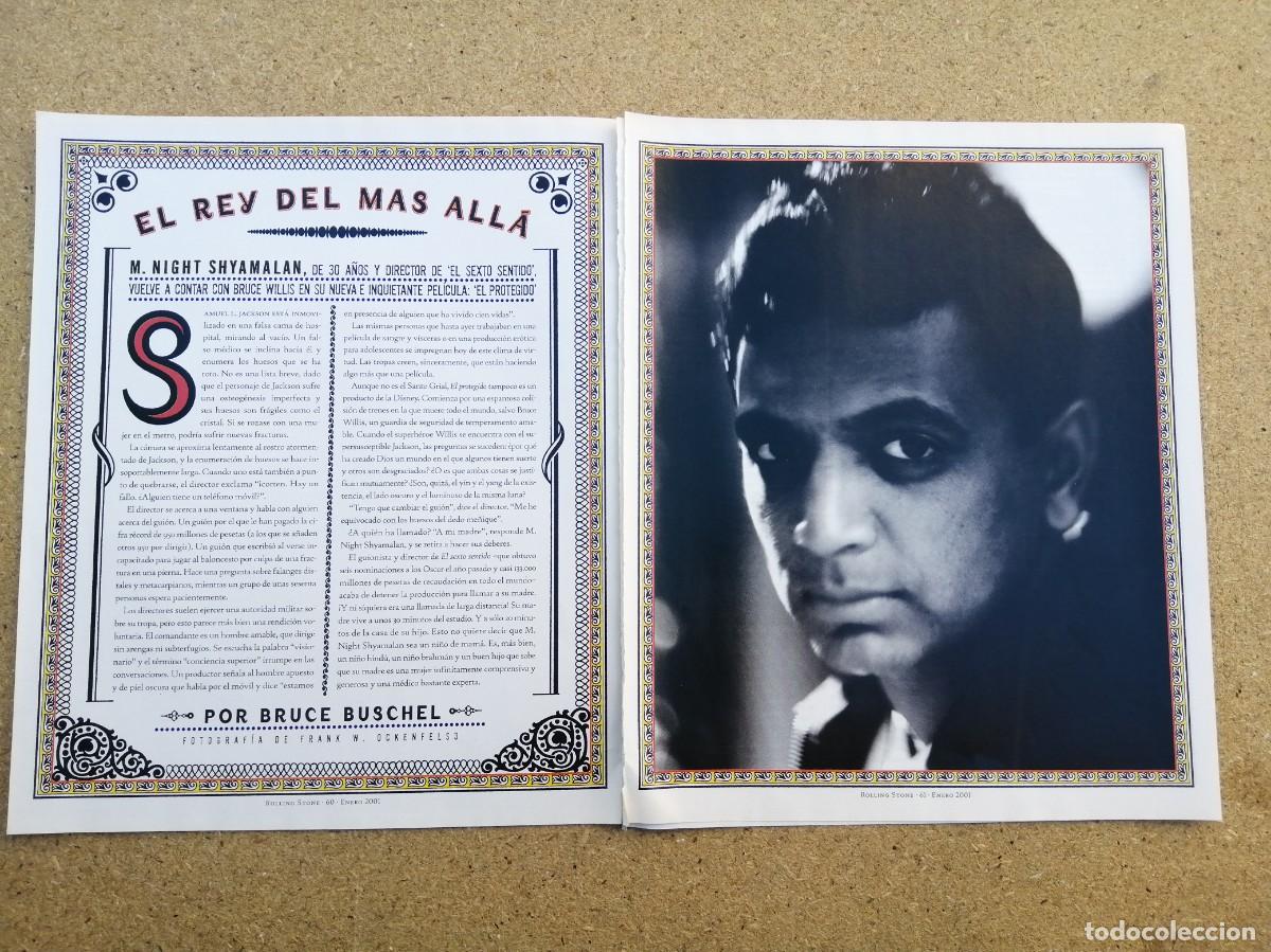 Otros art&iacute;culos de coleccionismo en papel: REPORTAJE. M. NIGHT SHYAMALAN, EL REY DEL MAS ALLA
