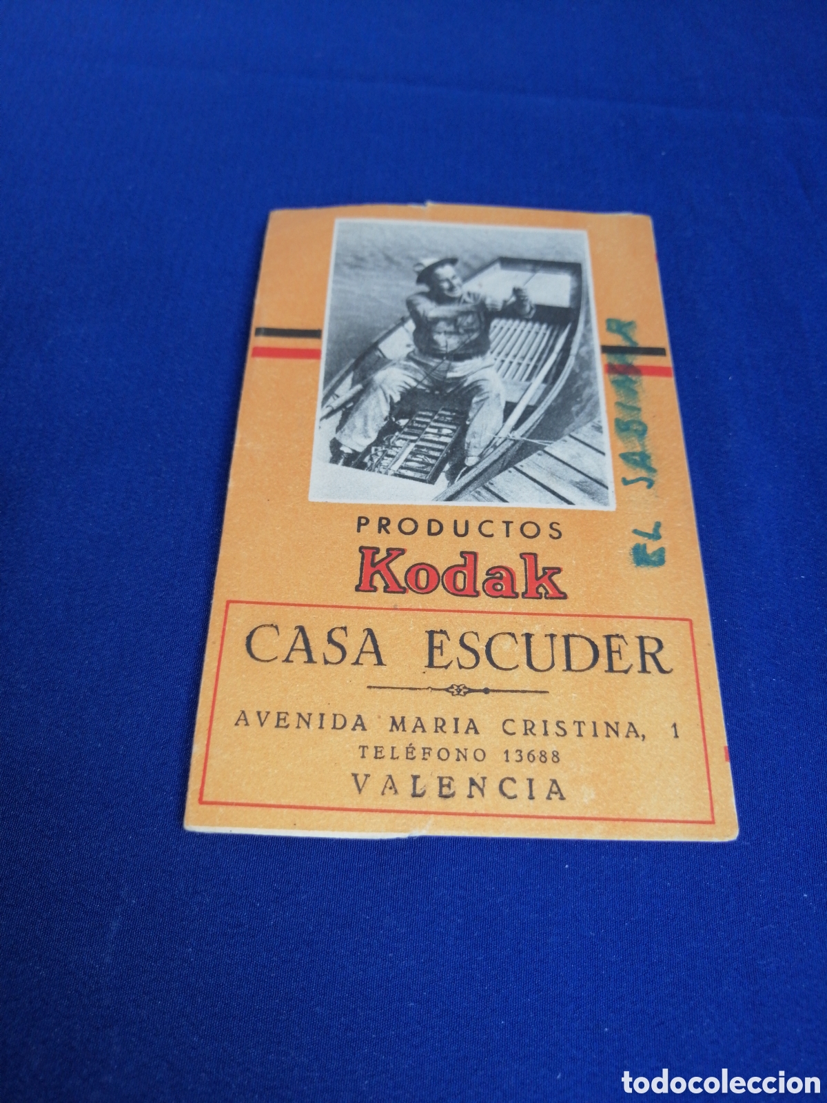 Otros art&iacute;culos de coleccionismo en papel: FUNDA FOTOS KODAK CASA ESCUDER (VALENCIA)