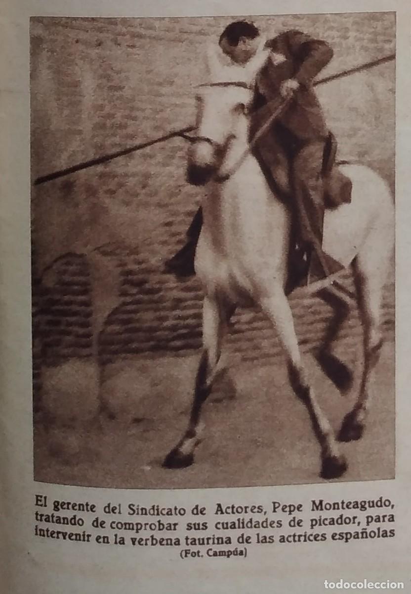 Otros art&iacute;culos de coleccionismo en papel: PEPE JOS&Eacute; MONTEAGUDO GERENTE DEL SINDICATO DE ACTORES RECORTE DE REVISTA 1931
