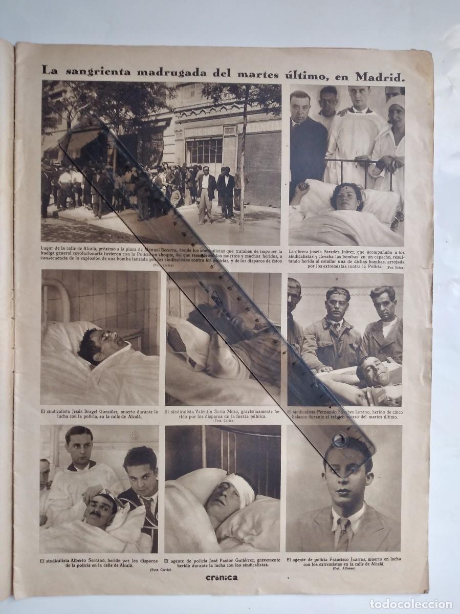Otros art&iacute;culos de coleccionismo en papel: MADRID CALLE ALCAL&Aacute; SINDICALISTAS HUELGA GENERAL REVOLUCIONARIA LANZAN BOMBA POLICIA A&Ntilde;O 1933