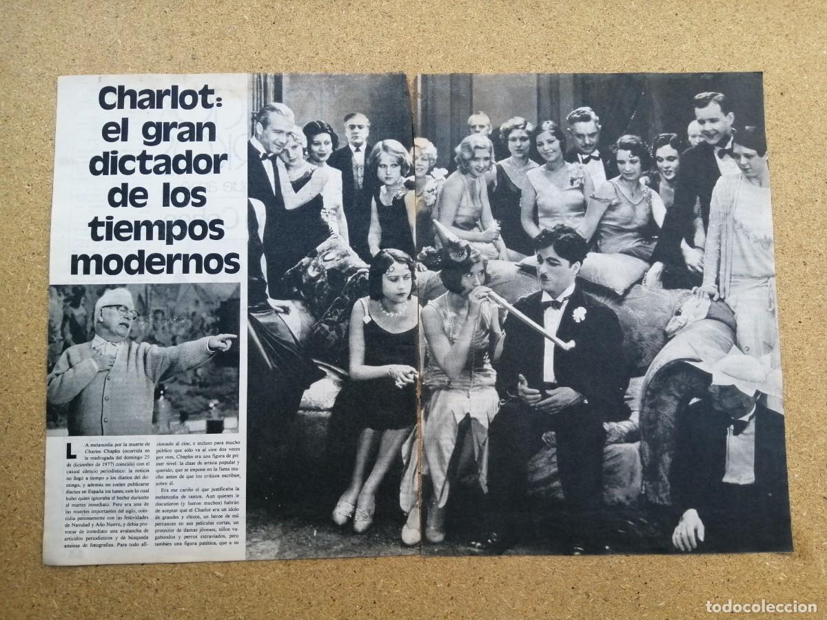 Otros art&iacute;culos de coleccionismo en papel: REPORTAJE. CHARLOT, EL GRAN DICTADOR DE LOS TIEMPOS MODERNOS