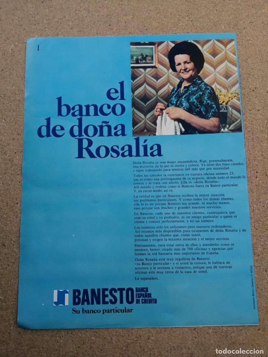 Otros art&iacute;culos de coleccionismo en papel: ANUNCIO. BANESTO.....