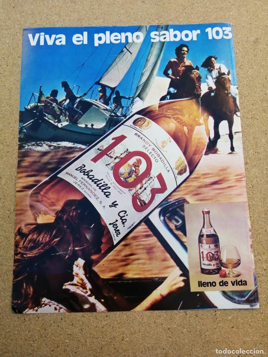 Otros art&iacute;culos de coleccionismo en papel: ANUNCIO. BRANDY 103.