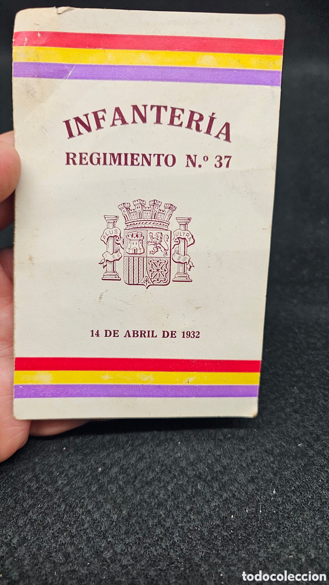 Otros art&iacute;culos de coleccionismo en papel: Himno del Regimiento de Infanter&iacute;a n&uacute;mero 37 de Espa&ntilde;a.