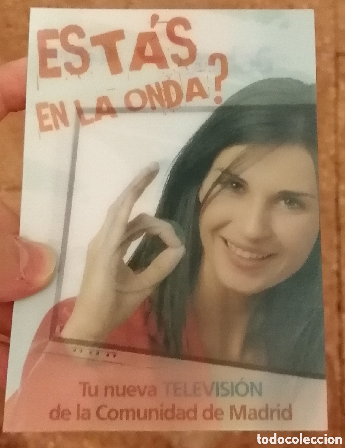 Otros art&iacute;culos de coleccionismo en papel: Publicidad lenticular Canal Onda6