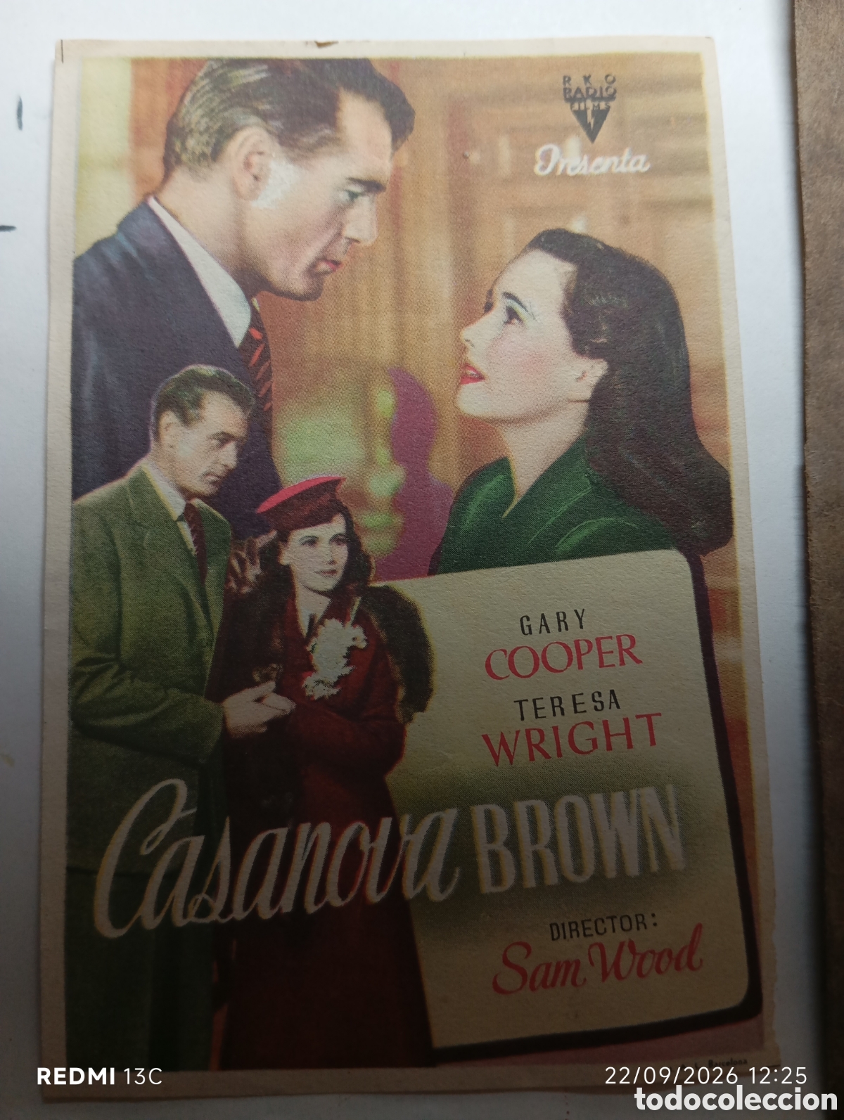Otros art&iacute;culos de coleccionismo en papel: programas mano cine lote de casanova brown y todos a una