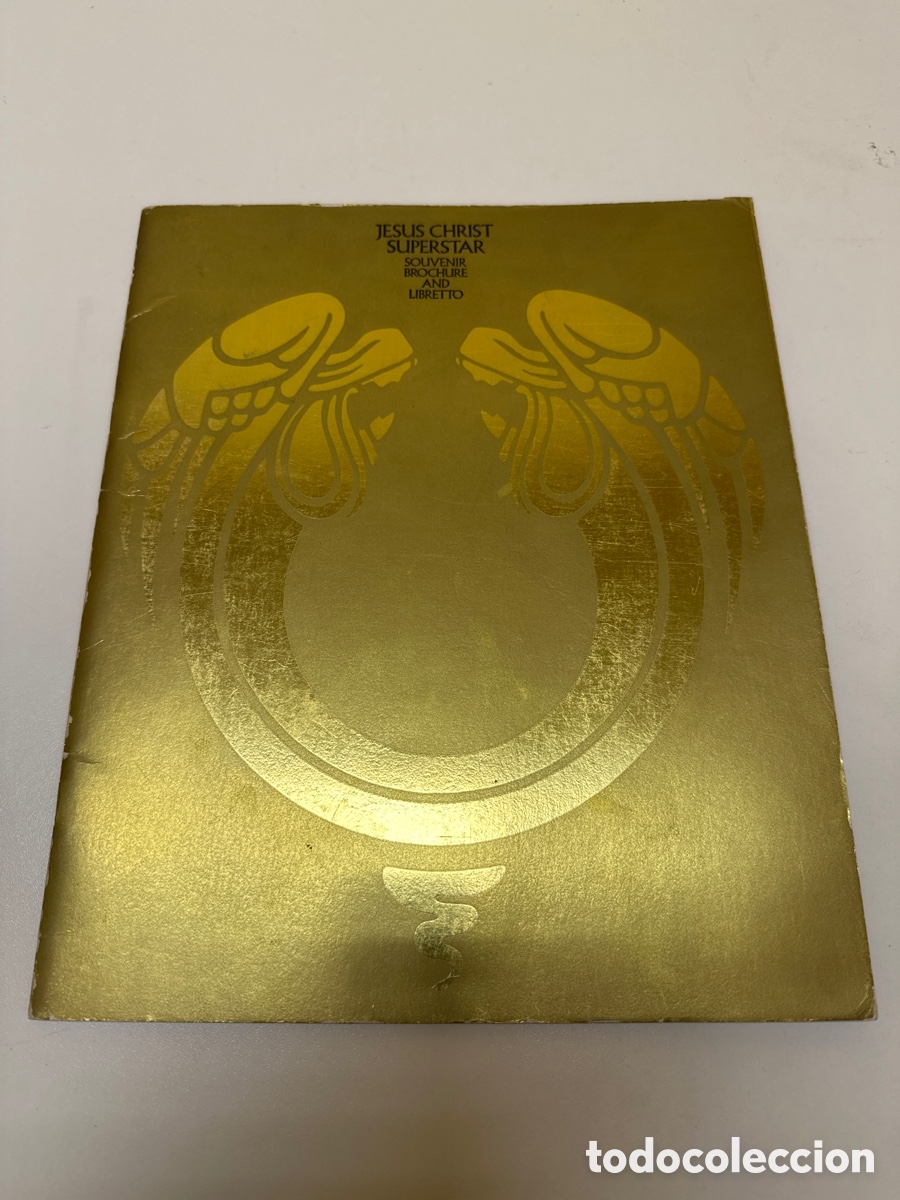 Otros art&iacute;culos de coleccionismo en papel: Libreto Jesucristo Superstar 1970 &ldquo;Jes&uacute;s christ superstar&rdquo;