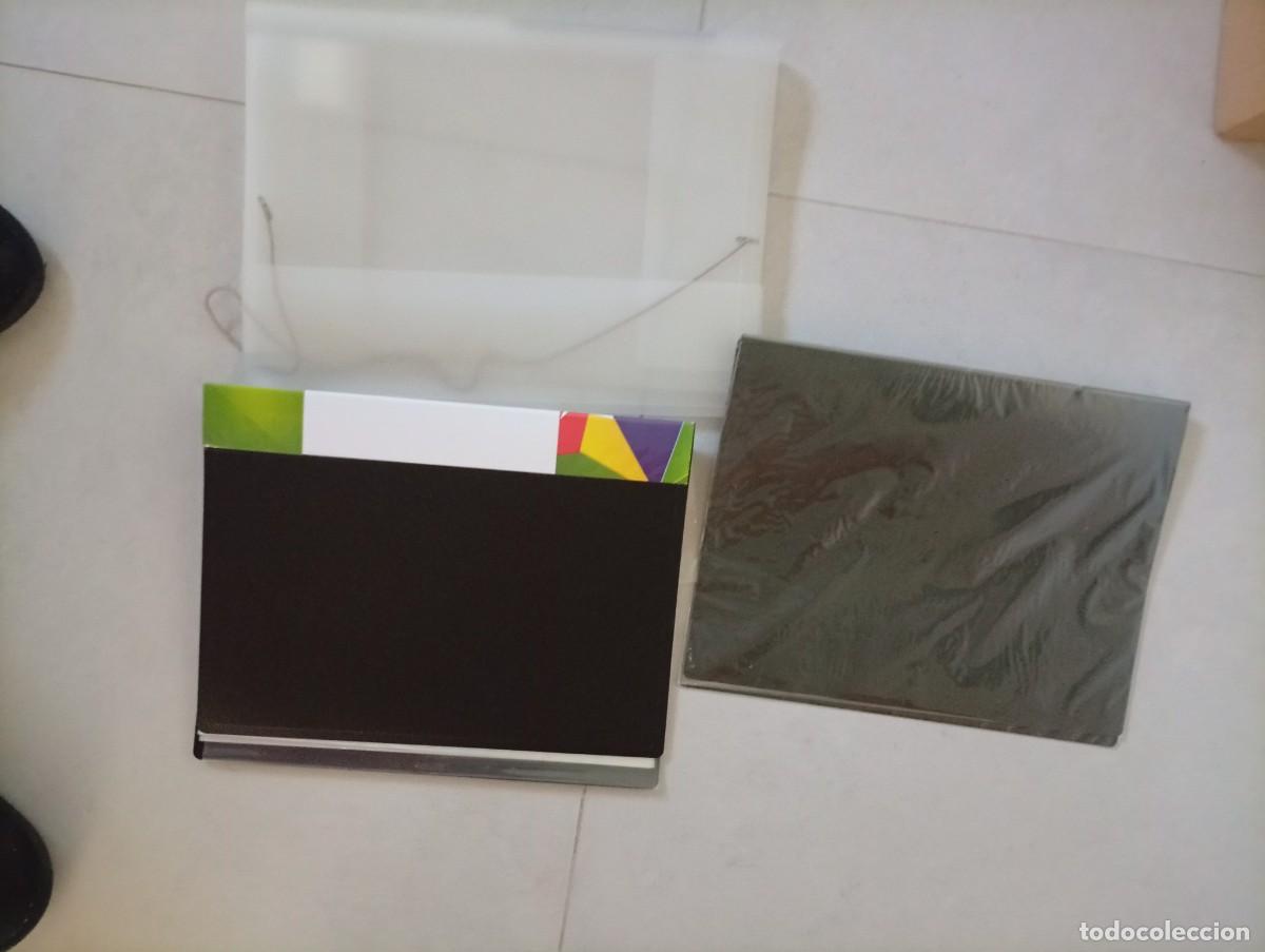Otros art&iacute;culos de coleccionismo en papel: Pack de dos carpetas archivador con clasificadores transparentes y 1 carpeta transparente