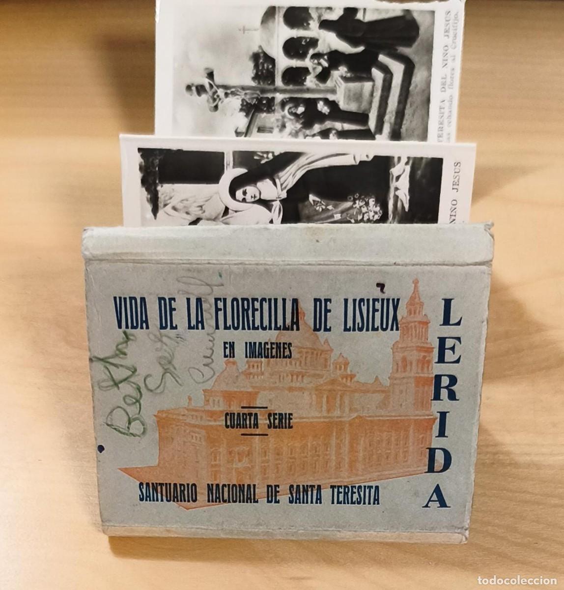 Otros art&iacute;culos de coleccionismo en papel: Acorde&oacute;n fotograf&iacute;as Vida de la Florecilla de Lisieux - En blanco y negro - Incompleto