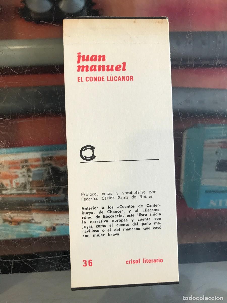 Otros art&iacute;culos de coleccionismo en papel: MARCAP&Aacute;GINAS. CRISOL LITERARIO. AGUILAR. JUAN MANUEL