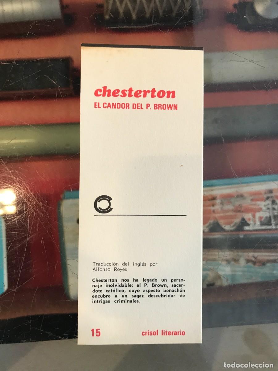 Otros art&iacute;culos de coleccionismo en papel: MARCAP&Aacute;GINAS. CRISOL LITERARIO. AGUILAR. CHESTERTON