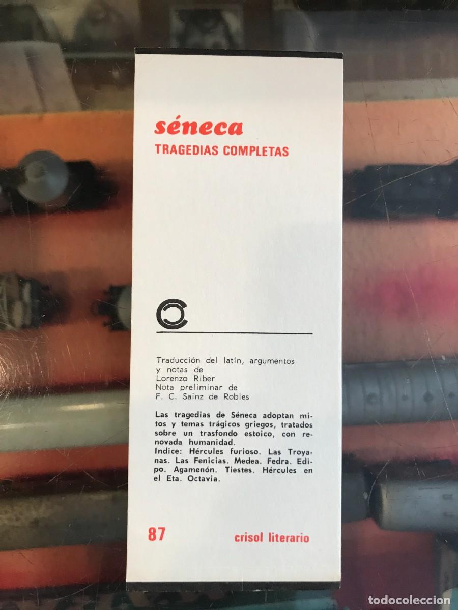 Otros art&iacute;culos de coleccionismo en papel: MARCAP&Aacute;GINAS. CRISOL LITERARIO. AGUILAR. S&Eacute;NECA