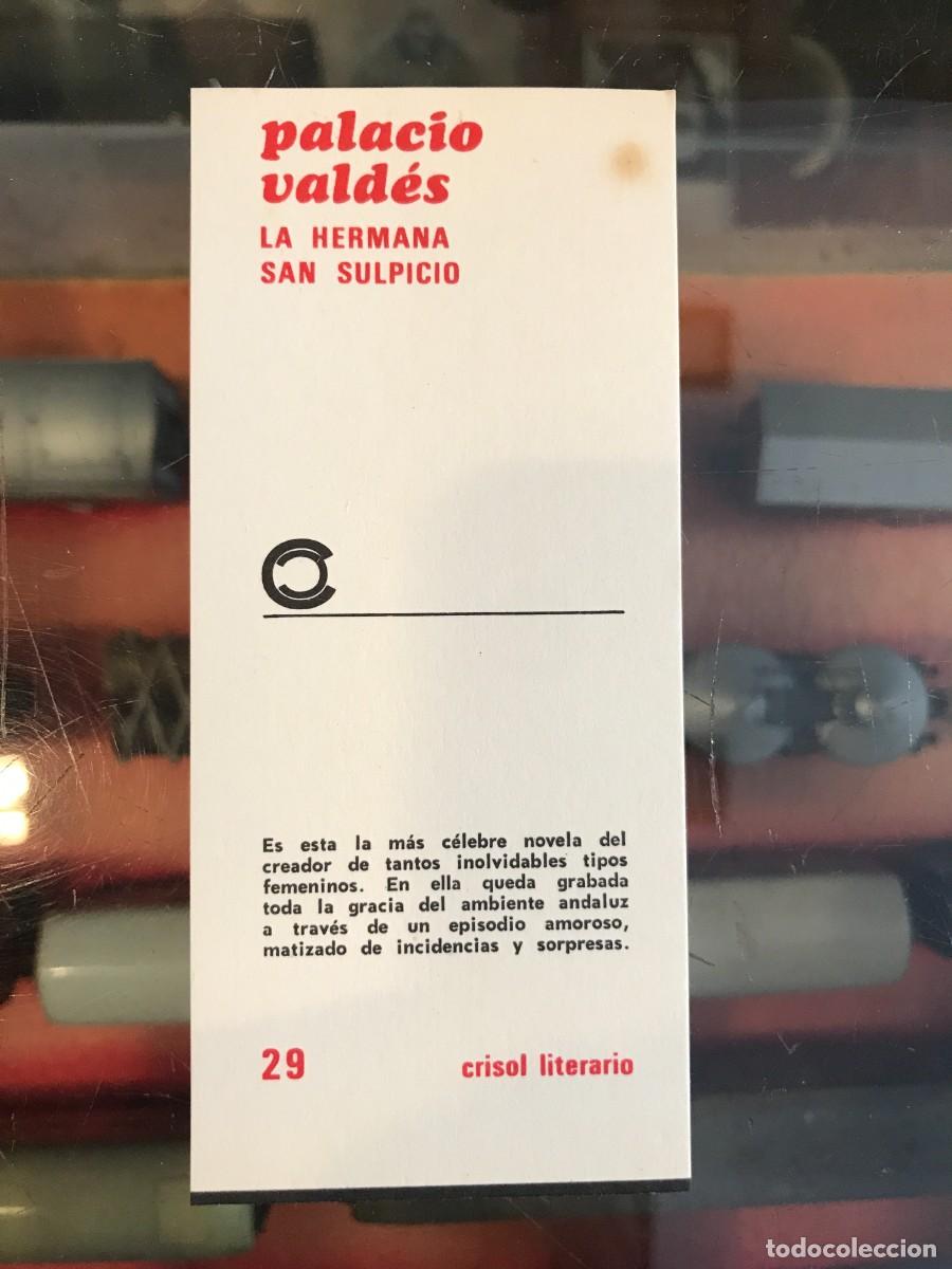 Otros art&iacute;culos de coleccionismo en papel: MARCAP&Aacute;GINAS. CRISOL LITERARIO. AGUILAR. PALACIO VALD&Eacute;S