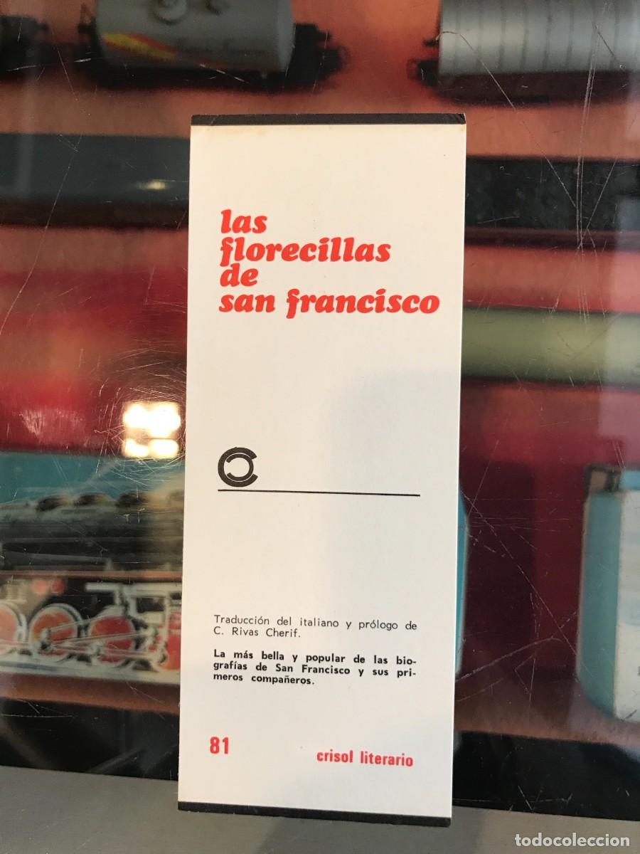 Otros art&iacute;culos de coleccionismo en papel: MARCAP&Aacute;GINAS. CRISOL LITERARIO. AGUILAR. LAS FLORECILLAS DE SAN FRANCISCO
