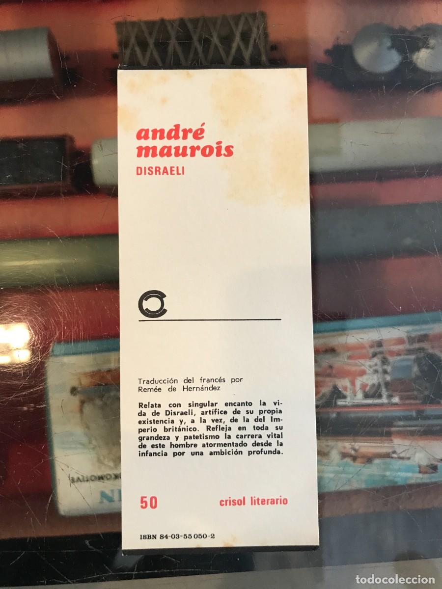 Otros art&iacute;culos de coleccionismo en papel: MARCAP&Aacute;GINAS. CRISOL LITERARIO. AGUILAR. ANDR&Eacute; MAUROIS