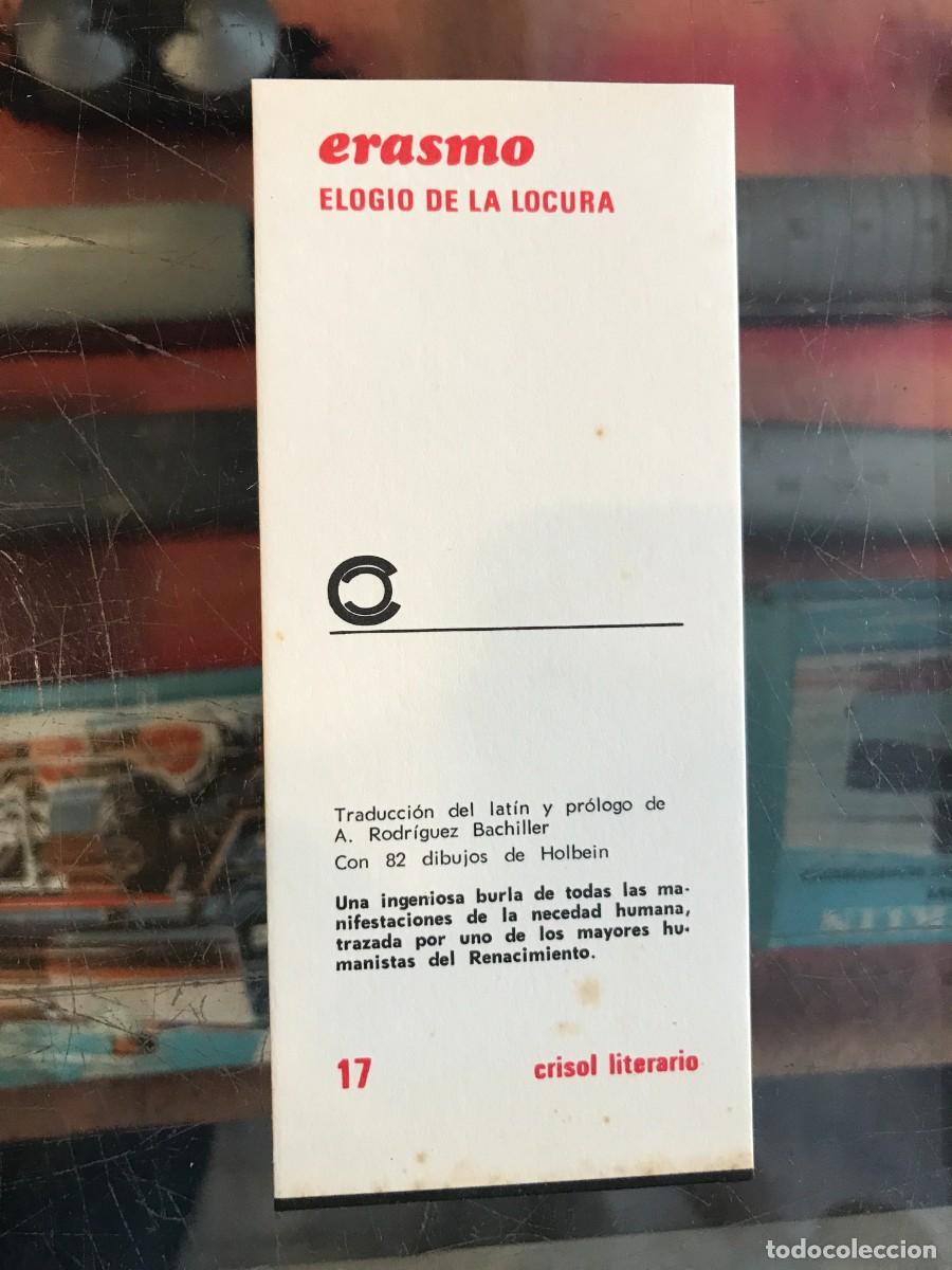 Otros art&iacute;culos de coleccionismo en papel: MARCAP&Aacute;GINAS. CRISOL LITERARIO. AGUILAR. ERASMO