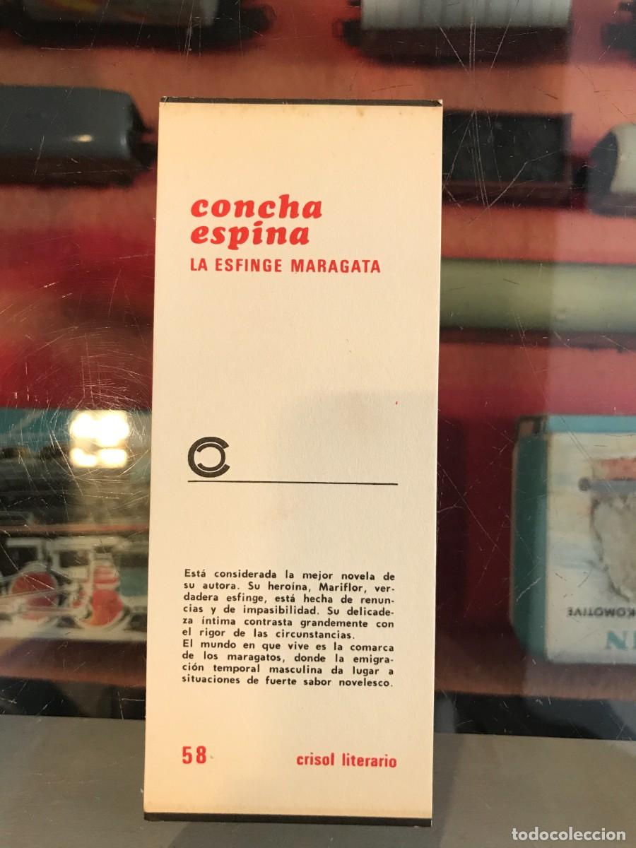 Otros art&iacute;culos de coleccionismo en papel: MARCAP&Aacute;GINAS. CRISOL LITERARIO. AGUILAR. CONCHA ESPINA
