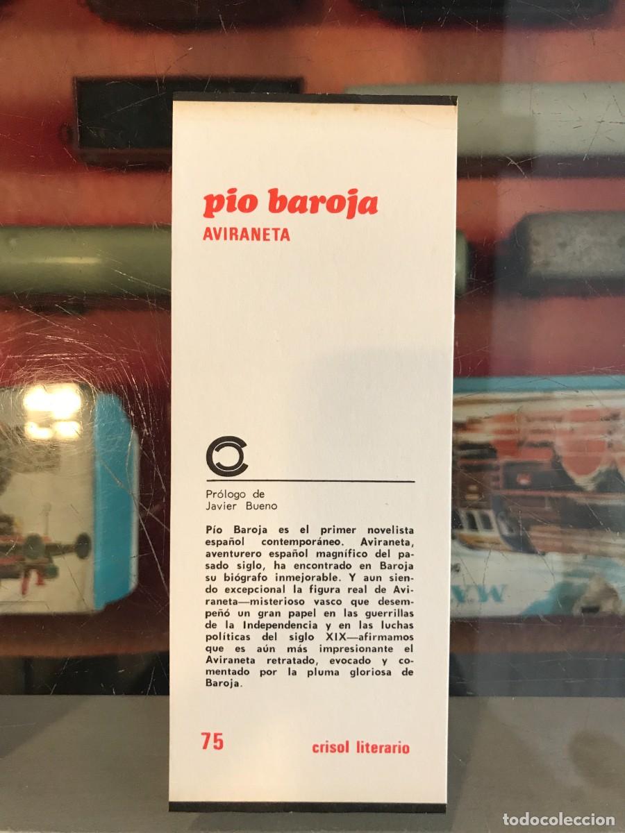 Otros art&iacute;culos de coleccionismo en papel: MARCAP&Aacute;GINAS. CRISOL LITERARIO. AGUILAR. P&Iacute;O BAROJA