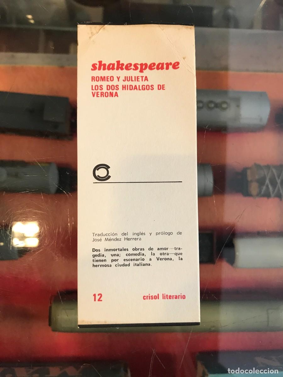 Otros art&iacute;culos de coleccionismo en papel: MARCAP&Aacute;GINAS. CRISOL LITERARIO. AGUILAR. SHAKESPEARE
