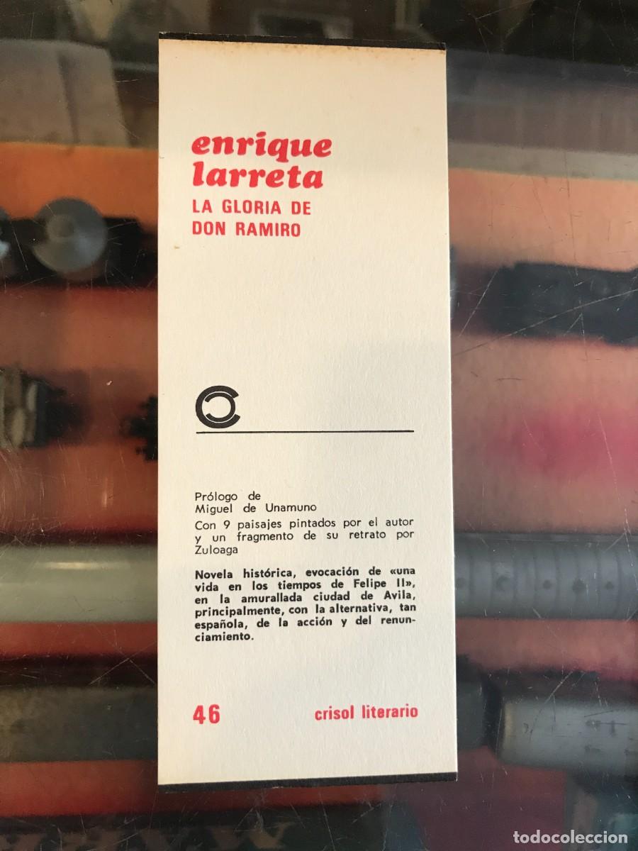 Otros art&iacute;culos de coleccionismo en papel: MARCAP&Aacute;GINAS. CRISOL LITERARIO. AGUILAR. ENRIQUE LARRETA