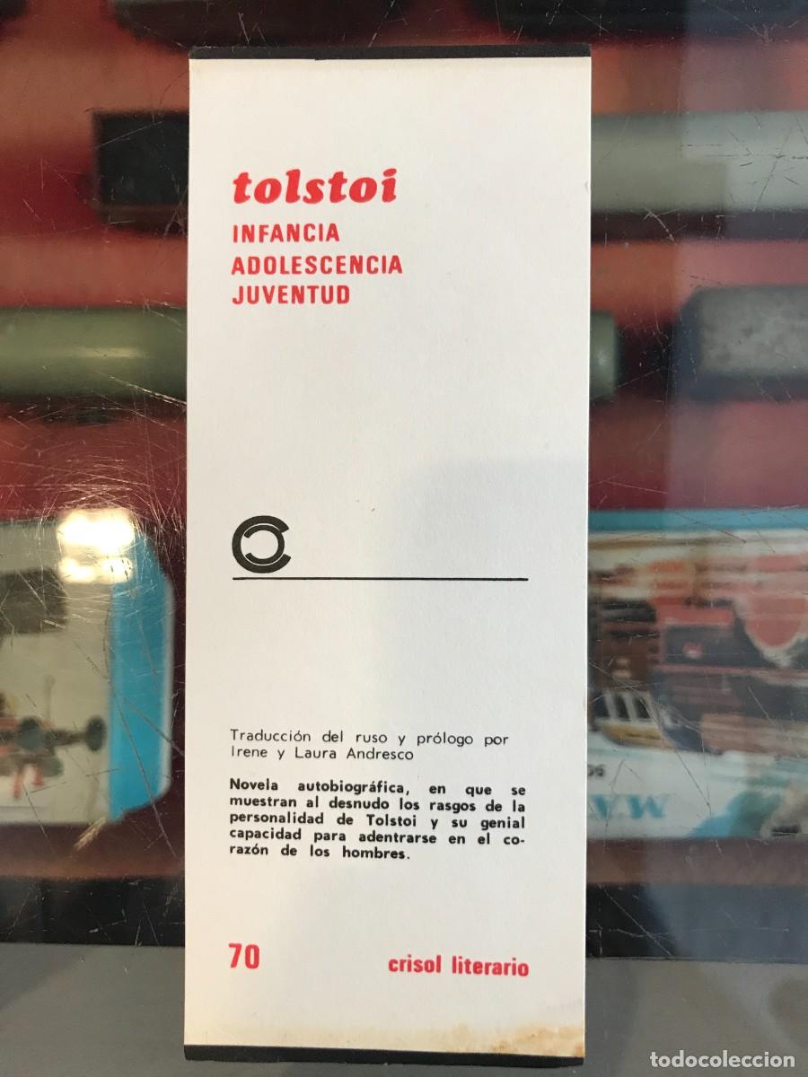 Otros art&iacute;culos de coleccionismo en papel: MARCAP&Aacute;GINAS. CRISOL LITERARIO. AGUILAR. TOLSTOI