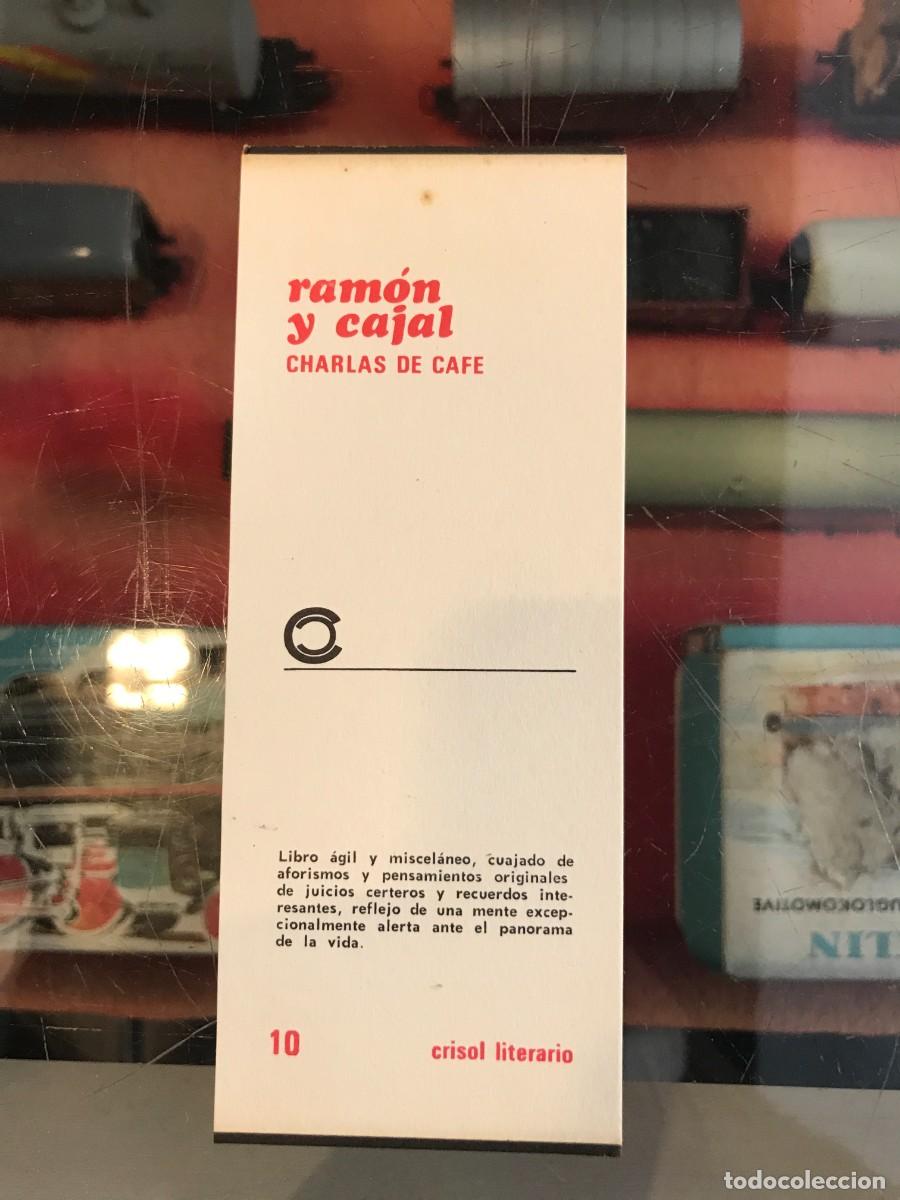Otros art&iacute;culos de coleccionismo en papel: MARCAP&Aacute;GINAS. CRISOL LITERARIO. AGUILAR. RAM&Oacute;N Y CAJAL