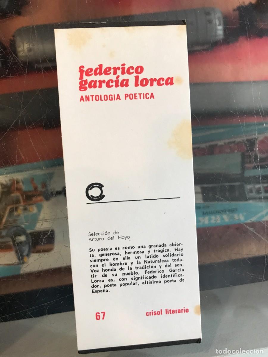 Otros art&iacute;culos de coleccionismo en papel: MARCAP&Aacute;GINAS. CRISOL LITERARIO. AGUILAR. GARC&Iacute;A LORCA