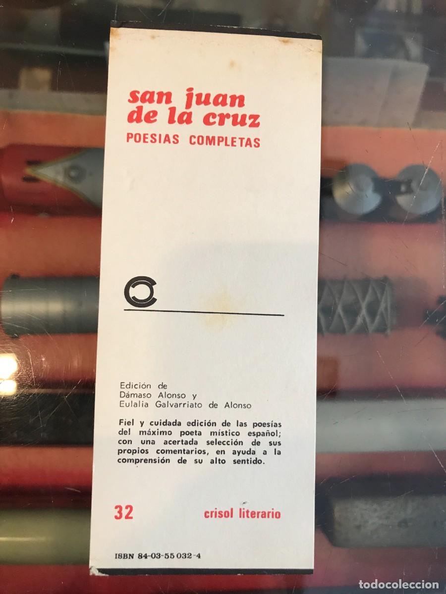 Otros art&iacute;culos de coleccionismo en papel: MARCAP&Aacute;GINAS. CRISOL LITERARIO. AGUILAR. SAN JUAN DE LA CRUZ